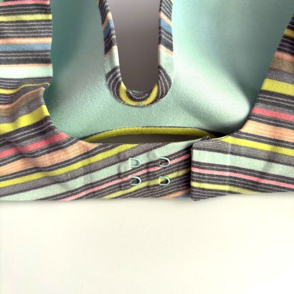 Victoria's Secret Rainbow Sherbet Lined Demi/Demi Buste Double Underwire 34C #BD - Picture 4 of 5